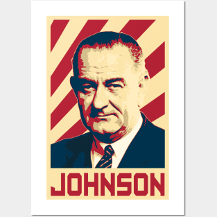 Lyndon B Johnson Posters and Art